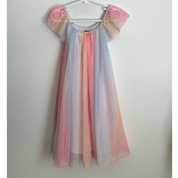 Zunie colorful‎ rainbow dress - Picture 1 of 4